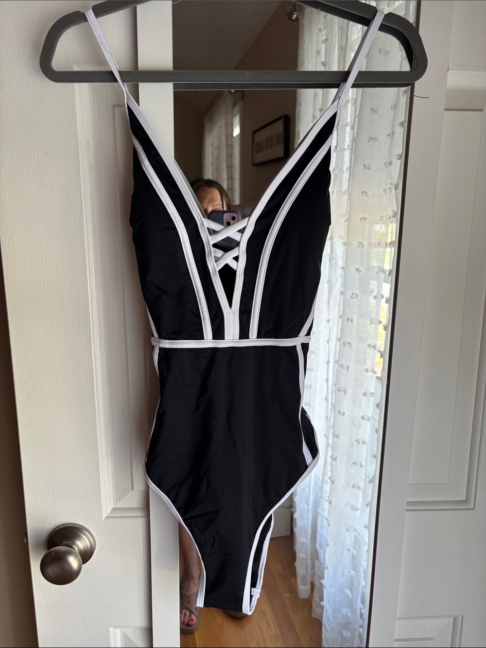 NWT CUPSHE SLIM AND SCULPT one piece swimsuit with Tummy control - Picture 2 of 9
